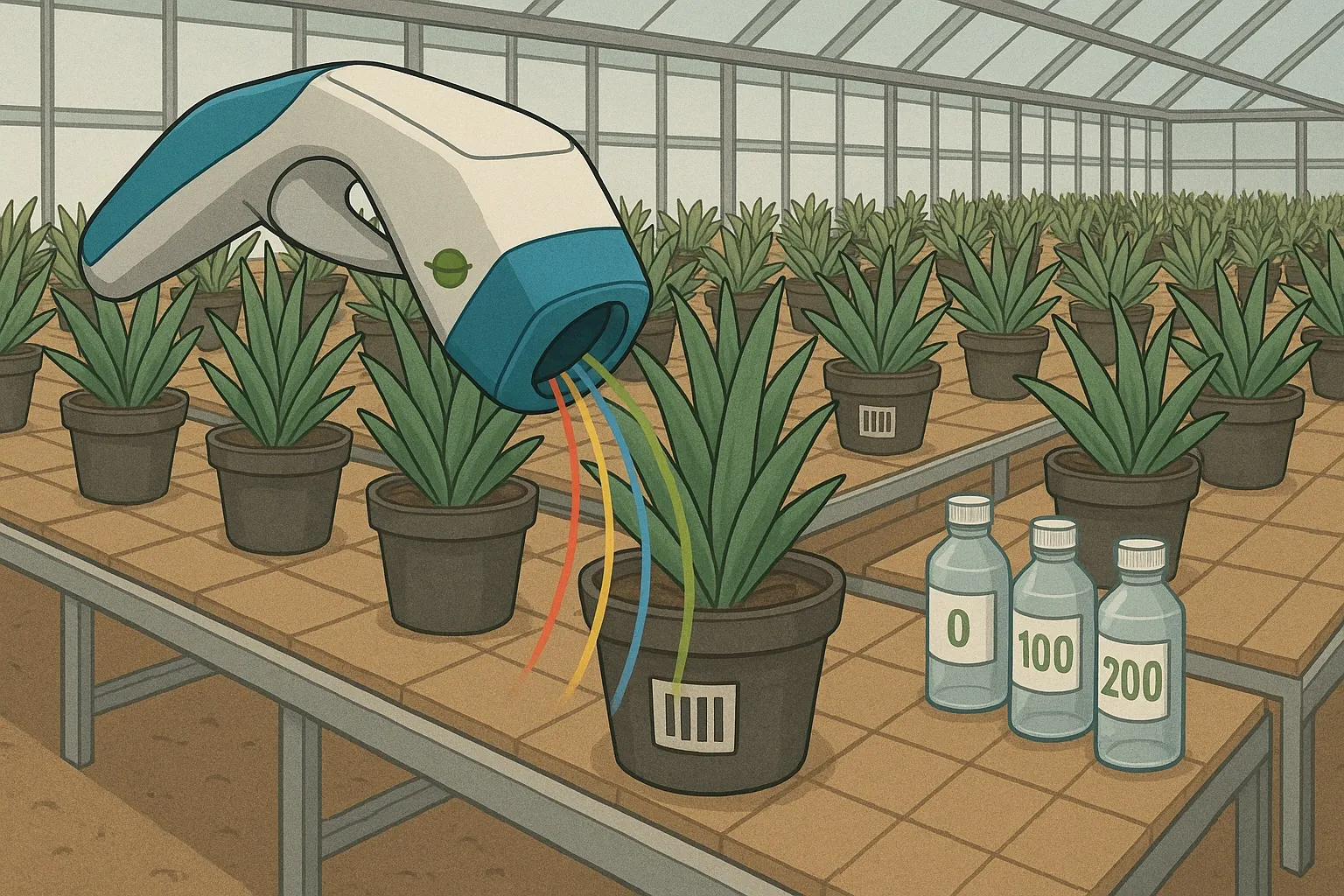 Application Note: Nitrogen Monitoring in Agave